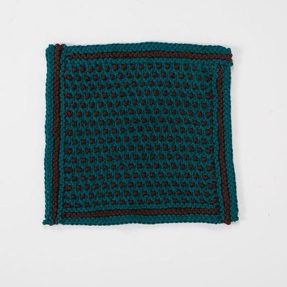 Pebbly Dishcloth - knitting pattern