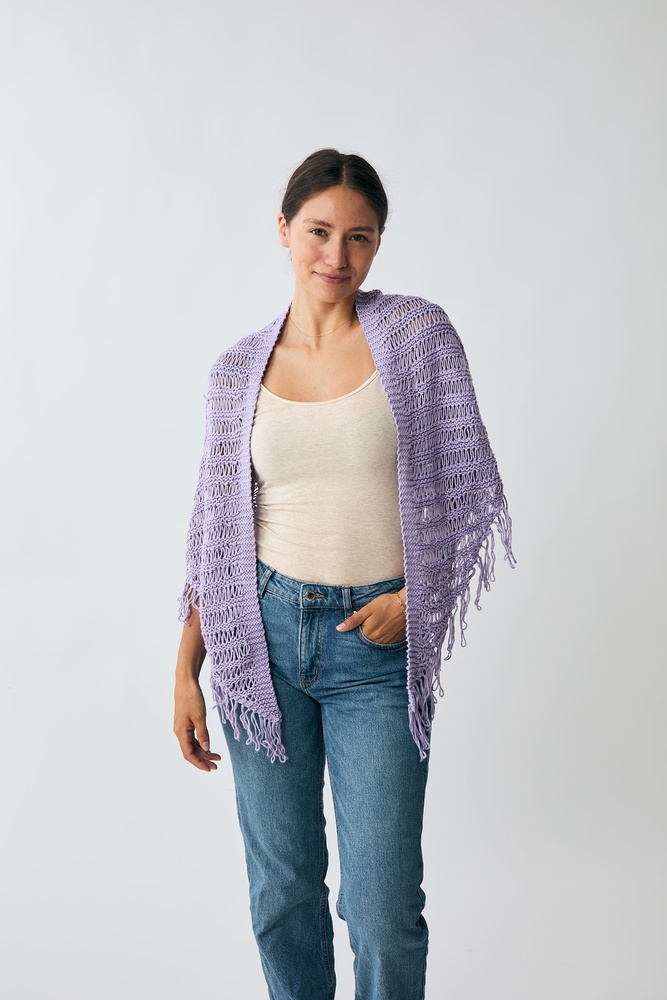 Sunshower Shawl - knitting pattern