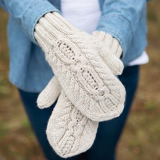 Traipse Mittens - knitting pattern