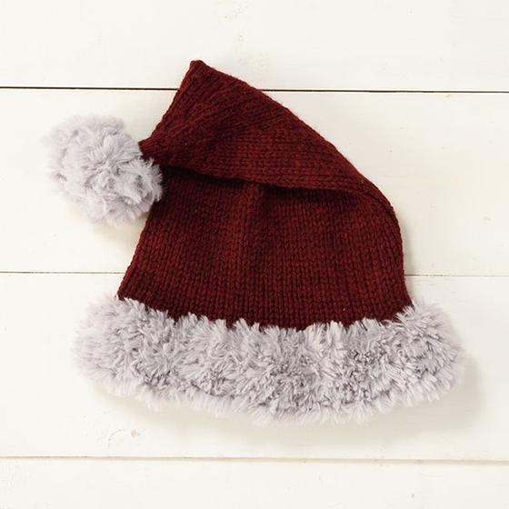 Santa's Hat - knitting pattern