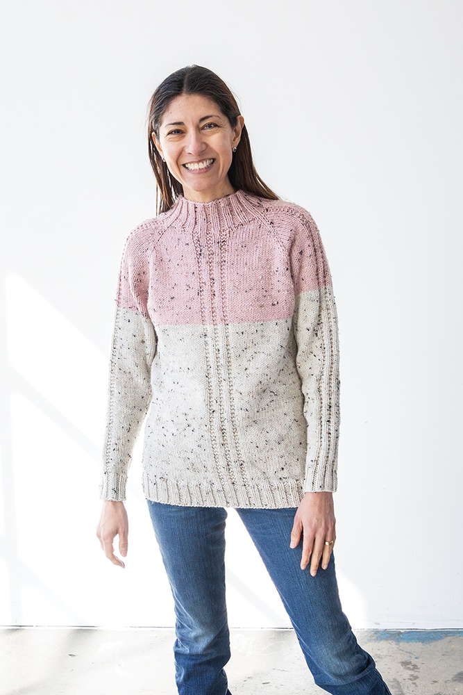 Laid Back Pullover - knitting pattern