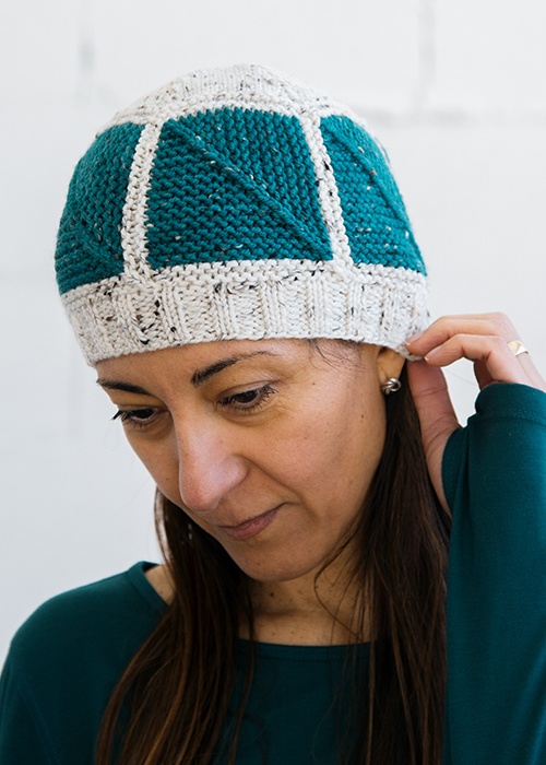 Frame Hat - knitting pattern