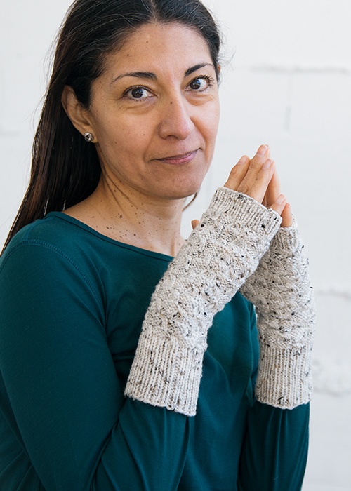 Betula Mitts - knitting pattern