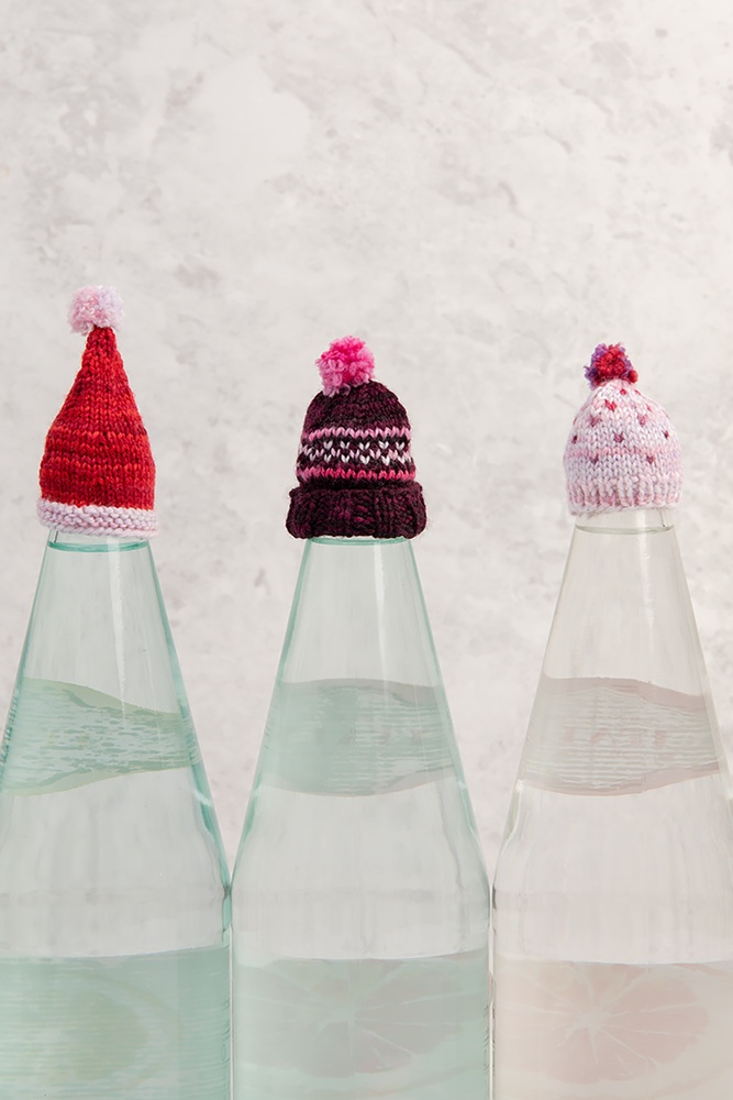 Bottle Caps - knitting pattern