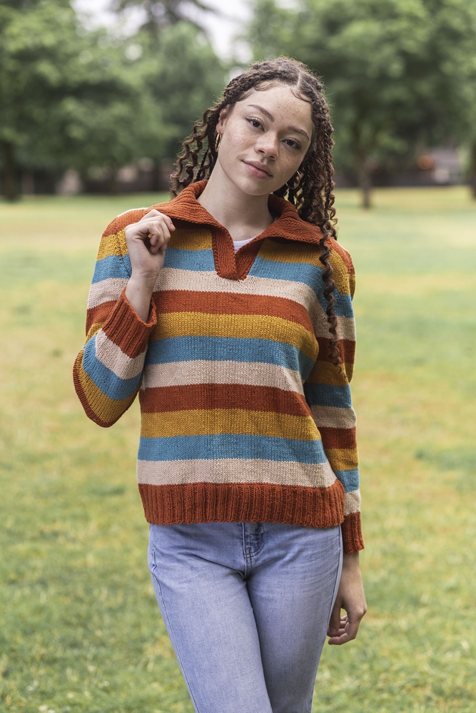 Surfside Pullover - knitting pattern