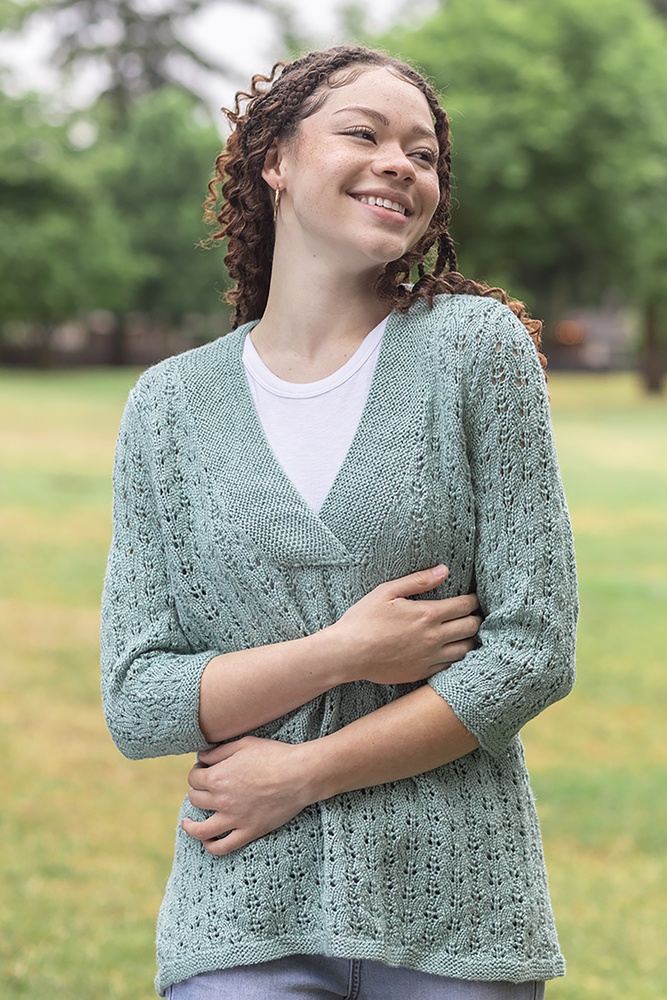 Willow Pullover - knitting pattern