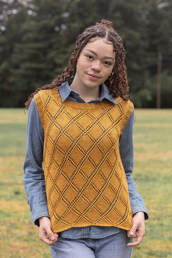 Clarissa Shell - knitting pattern