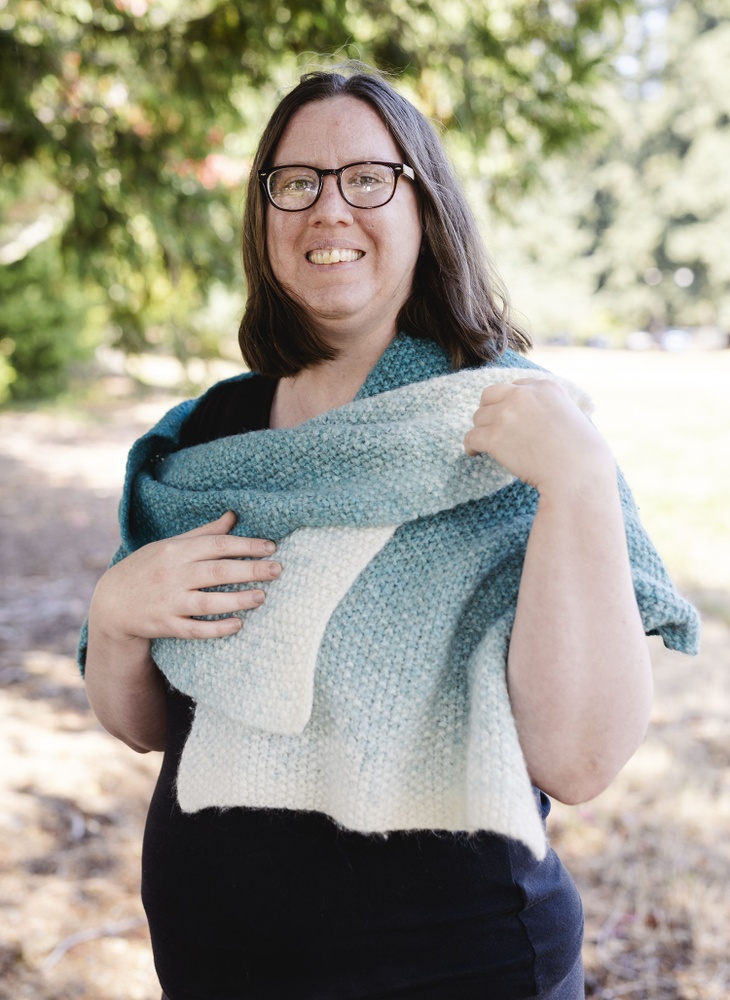 4th Street Wrap - knitting pattern