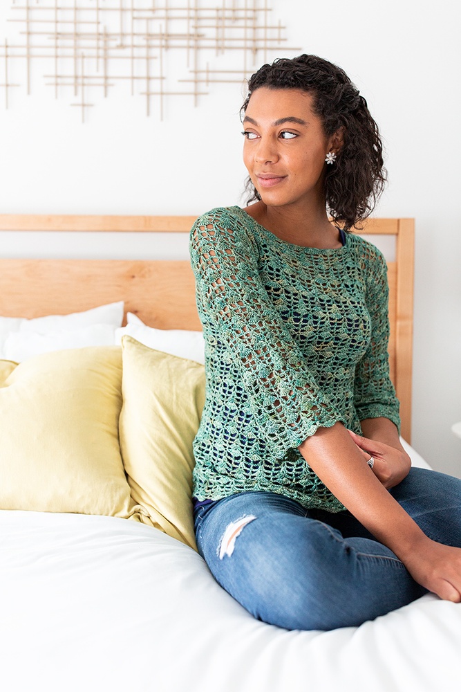 Blossom Blouse – Elegant Crochet Top Pattern