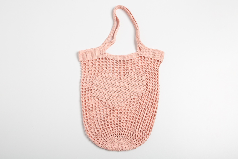 Free Crochet Pattern, Freccia Filet Market Bag