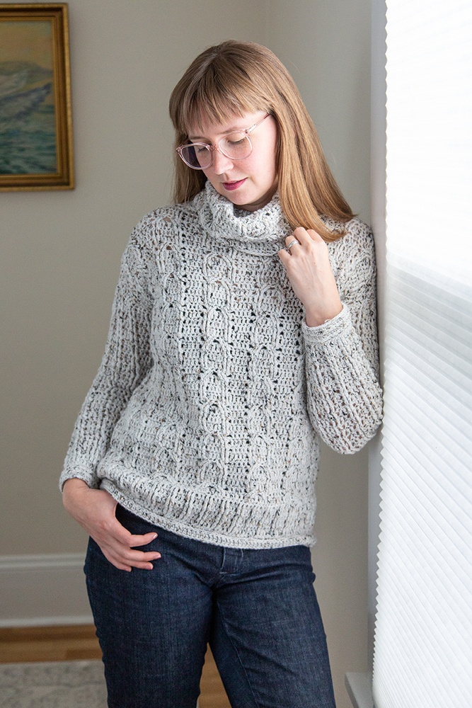 Cowl Neck Sweater Tutorial 