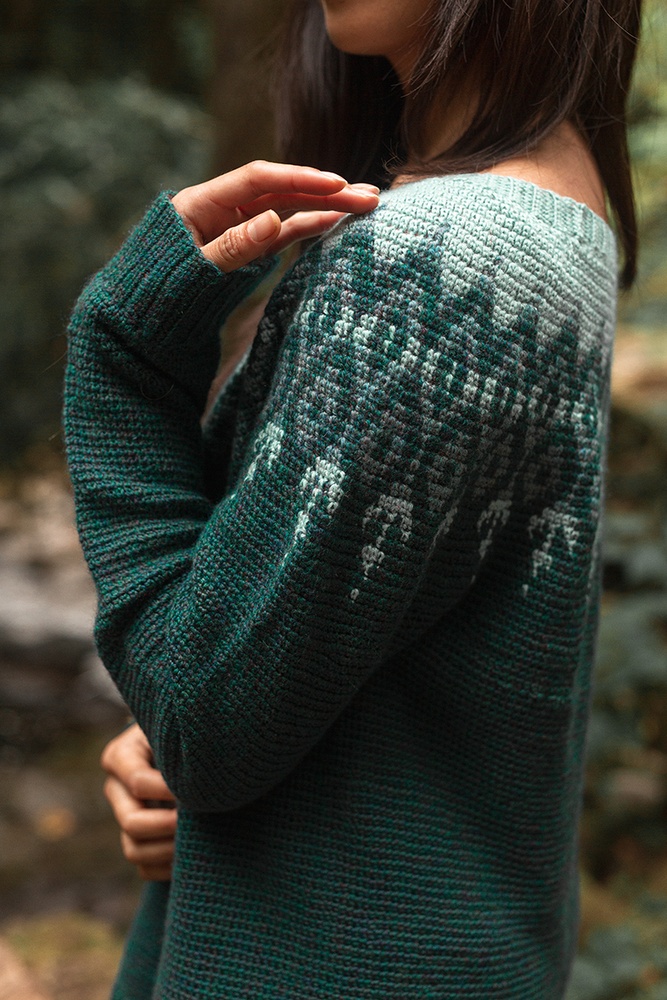 M.U × PRE_QUILTING LONG PULLOVER BK 2022年レディースファッション