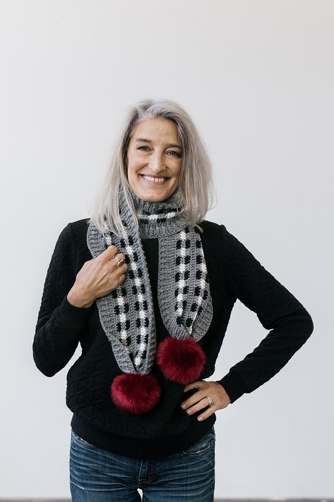 Pom-Pom Scarf Pattern