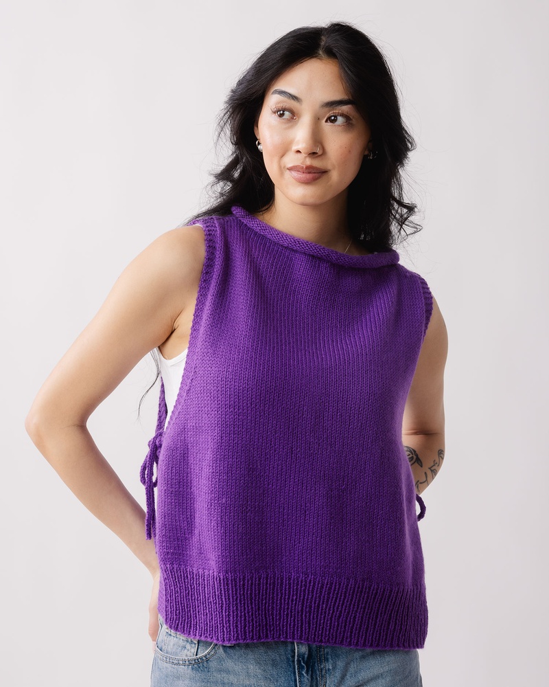 Breezy Slipover Knitting Pattern | KnitPicks.com