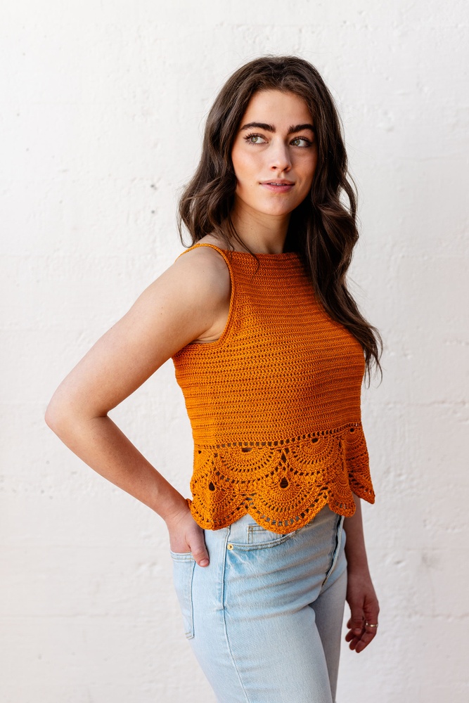 Mimosa Tank – Light & Breezy Crochet Pattern