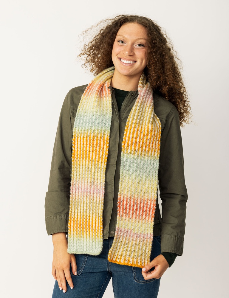 Striped Scarf Two Ways | KnitPicks.com