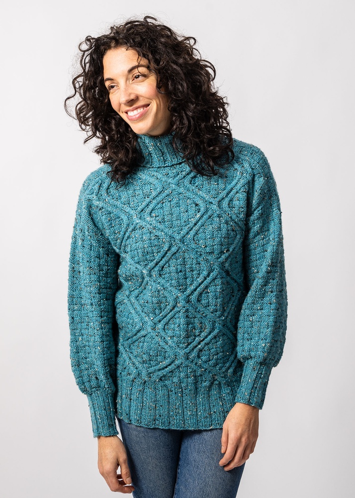 Woven Windows Pullover – Knit Pattern
