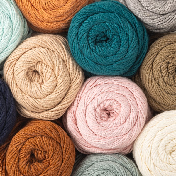 knit Picks knit picks dishie worsted weight 100% cotton yarn cone - 400 g  (azure)