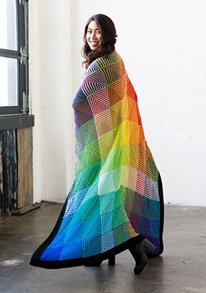 Hue Shift Afghan Bundles - Sport Weight Yarn | KnitPicks