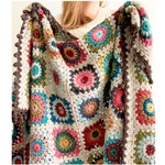 YA’ABURNEE 「Hygge / CUCCAGNA」 Hygge Burst Blanket – Cozy Granny Square Bundle