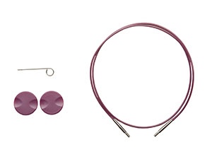 Options Interchangeable Needle Cables - Purple 