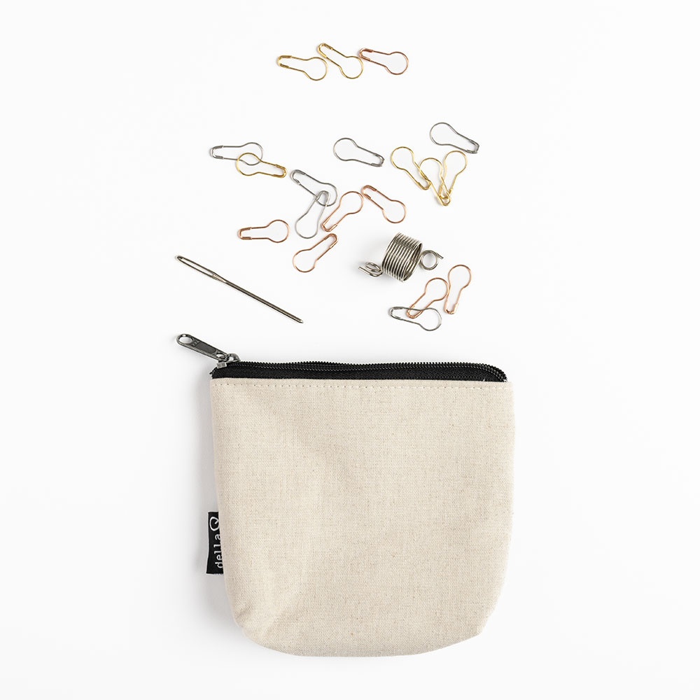 Image of DellaQ Linen Notions Pouches