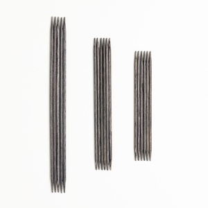 Obsidian Double Pointed Needles