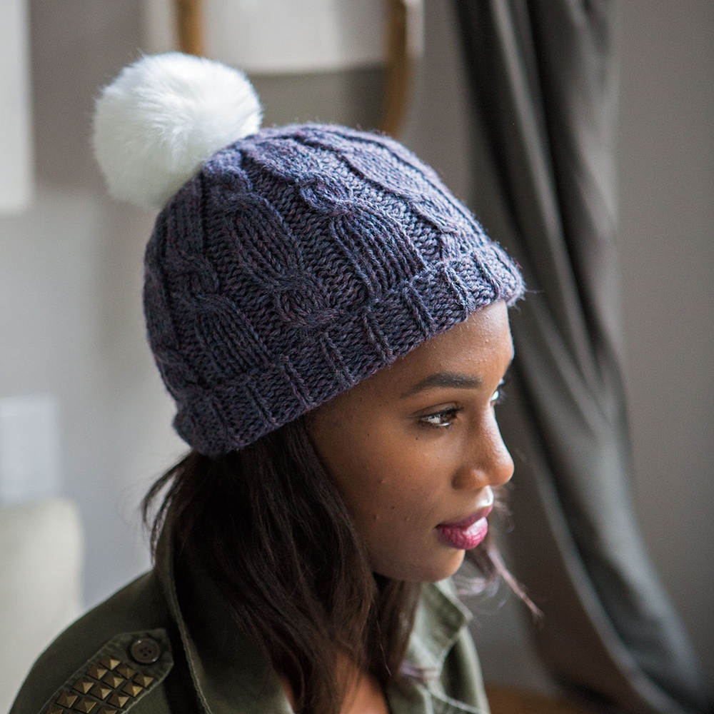 Pom Pom or Bobble Hats Knitting Patterns- In the Loop Knitting