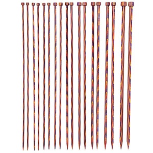 Wooden Knitting Needles Length 35 Cm 14 in Single Pointed Needles