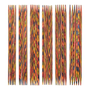 Rainbow Double Pointed Needle Sets