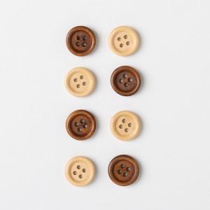 Round Wooden Buttons 