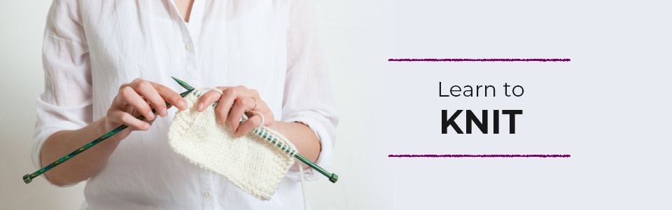 Learn to Knit - Bind Off Stitch