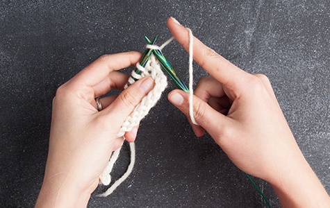 Knitting for Beginners. Learn How to Knit Basic Stitches and