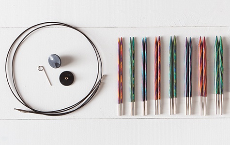 choosing circular knitting needles - La Visch Designs