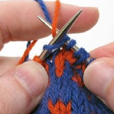 Fair isle knitting - learn to knit with multiple colors