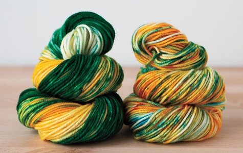 Dying Yarn