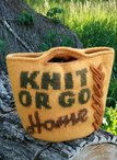 Knit or Go Home Bag Pattern