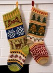 Mix-It-Up Christmas Stranded Stocking Pattern