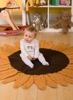 Sunflower Crochet Rug Pattern