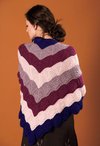 Cascading Kites Triangular Shawl Pattern