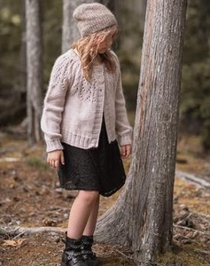 Blushing Cardigan - knitting pattern