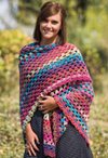 Hippie Chick Crochet Shawl