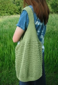 Go To Market Bag - knitting pattern