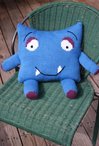 Happy Monster Pillow Buddy Pattern