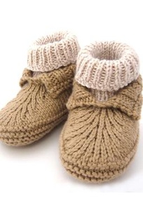 Baby Moc-A-Soc - knitting pattern