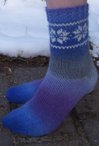Winter Sky Socks Pattern
