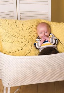 Whirl Crochet Afghan