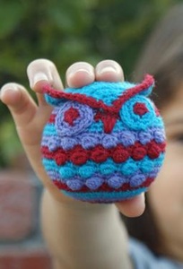 Hootie Who Owl Crochet Ornament