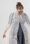 Frost Flower Lace Stole