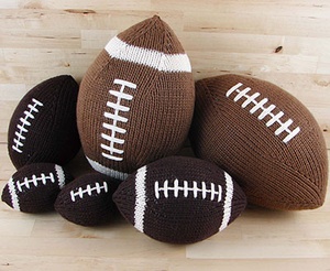 Stuffed Football Pattern